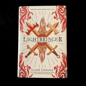 *SIGNED* Lightbringer by Claire Legrand. Hardcover book.
